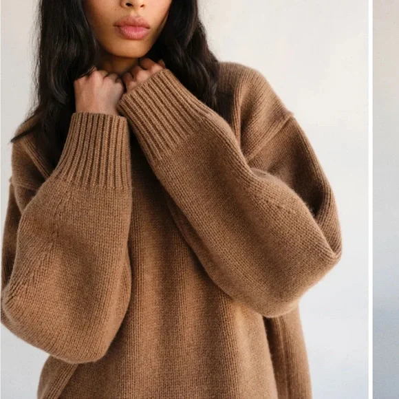 Reformation Jo Regenerative Wool Sweater